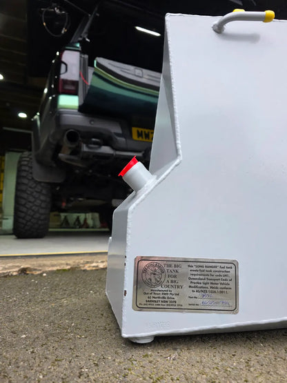 LongRanger Replacement Extended 140 Litre Fuel Tank - Next Gen Ford Ranger Raptor Petrol (2022+)