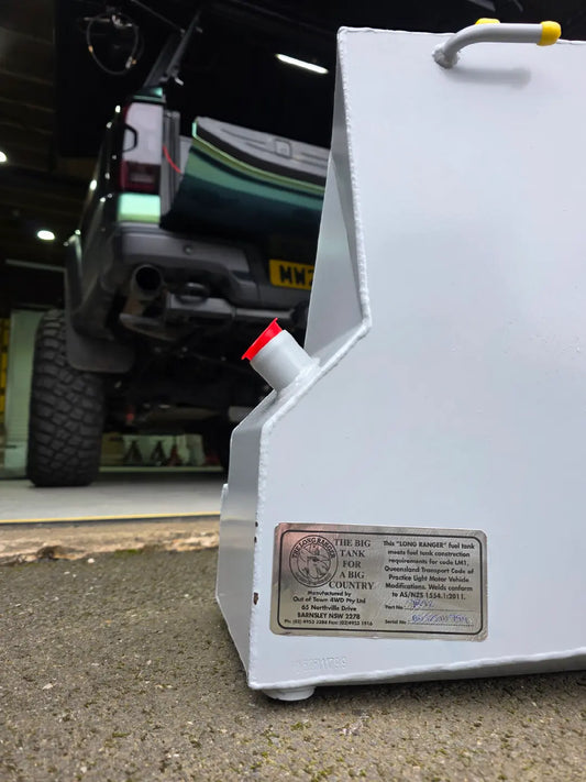 LongRanger Replacement Extended 140 Litre Fuel Tank - Next Gen Ford Ranger Raptor Petrol (2022+)