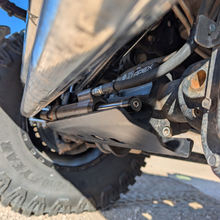 Side profile of the APEX TSR steering ram skid plate