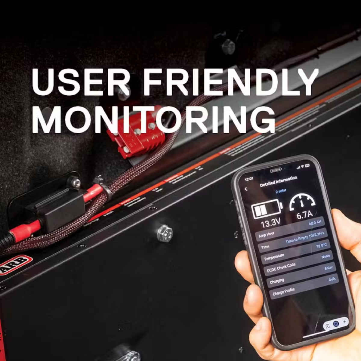 ARB Slimline 100 12v/100Ah Lithium Iron Phosphate Battery