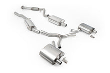 Audi A4 2.0 B9.5 Quattro - Resonated (Quieter) Cat-back - Fit to OE Outlets on Rear Diffuser (No Tips)