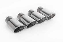 Audi S4/S5 B9 Non Sport Diff models - Non-Resonated (Louder) Cat-Back Exhaust System with Quad Polished Oval Trims