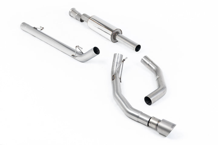Ford F150 5.0 V8 Supercrew - Road+ Cat-Back with Single Brushed Titanium Tip
