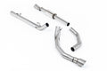 Ford F150 5.0 V8 Supercrew - Race Part-Resonated (Louder) Cat-back with Single Brushed Titanium Tip