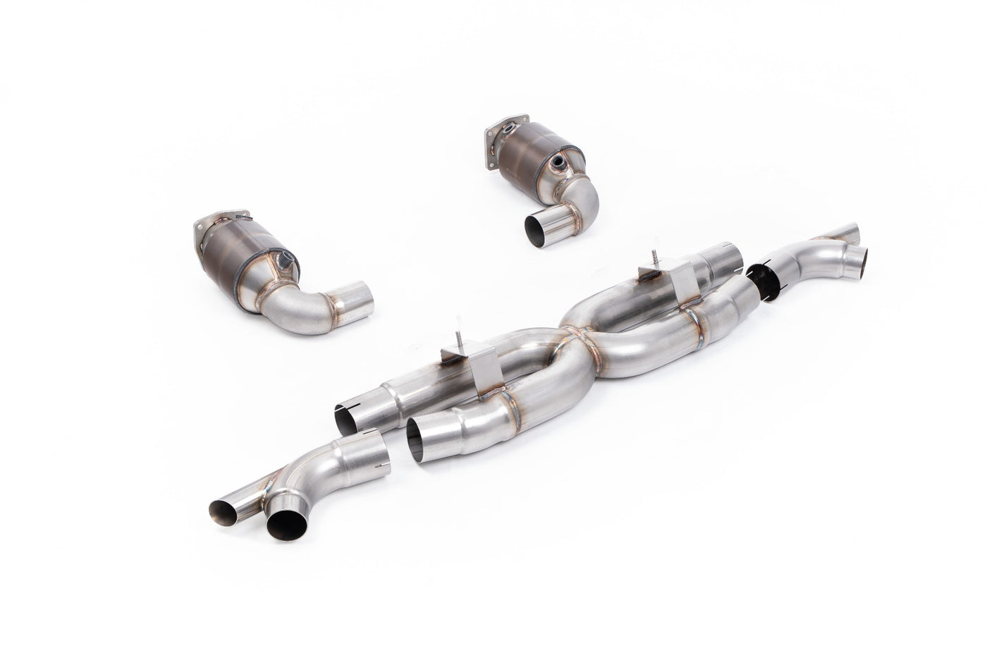Porsche 991.2 Turbo S - Full X Pipe Race System with HJS High Flow Sports Cats