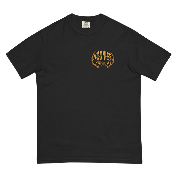 Hoonies Adrenaline Clever Girl Heavyweight T-Shirt - Back Logo Merch