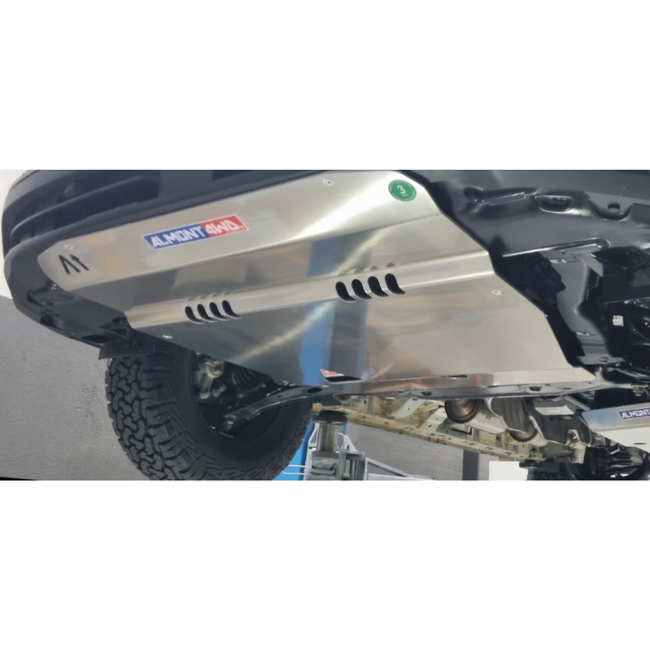 Almont Volkswagen Transporter and Caravelle T7 Front Skid Plate for Original Bumper