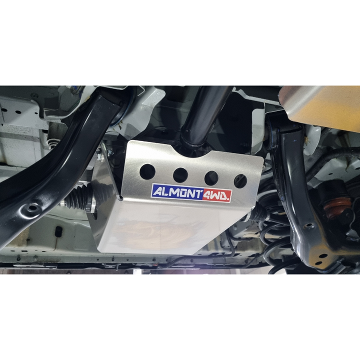 Almont Volkswagen Transporter and Caravelle T7 4MOTION Rear Differential Skid Plate