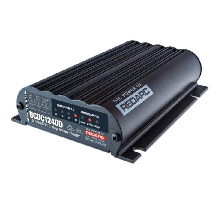 ARB REDARC 12V 40A Smart Start DC to DC Dual Input Battery Charger